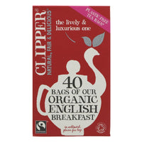 Clipper Organic English Breakfast teabags
