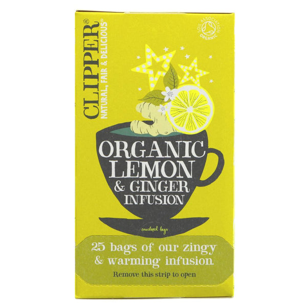Clipper Lemon & Ginger tea